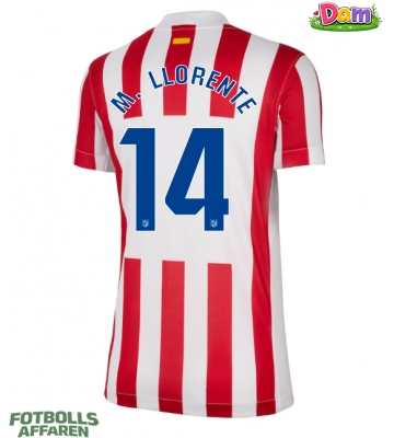 Atletico Madrid Marcos Llorente #14 Hemmatröja Kvinnor 2025-26 Kortärmad